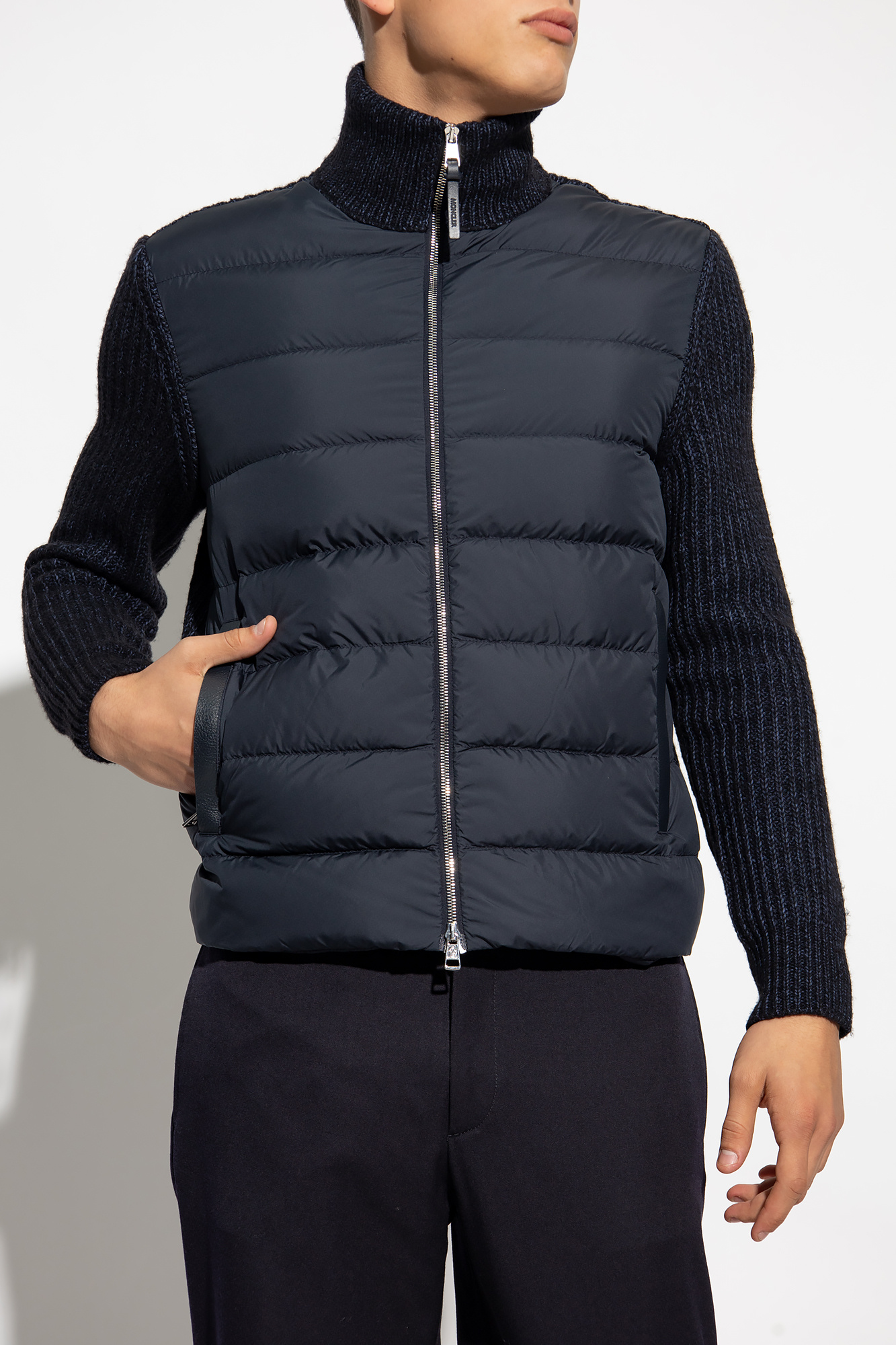 Moncler cardigan cheap jacket mens